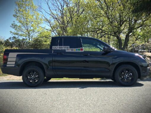 Decal Sticker Graphic Hockey Stripes Honda Ridgeline 2016 2017 Models