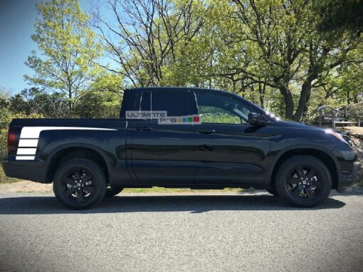 Decal Sticker Graphic Hockey Stripes Honda Ridgeline 2016 2017 Models