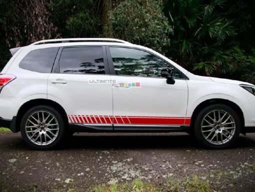 Decal Sticker Graphic Side Racing Stripes Subaru Forester 2012-2016