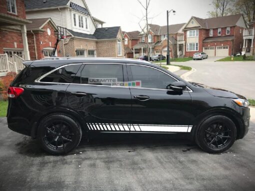 Decal Sticker Graphic Side Sport Stripe Kit Kia Sorento 2014-2017