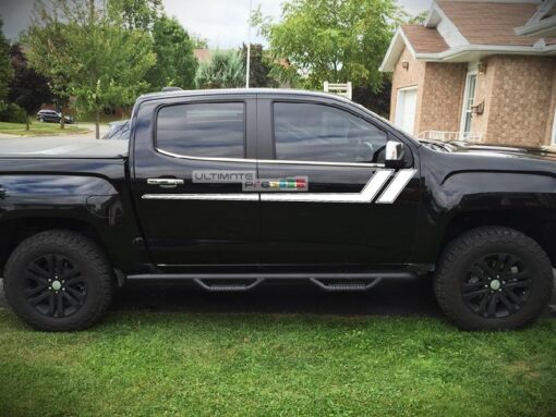 Decal Sticker Graphic Upper Door Stripes GMC Canyon 2014-2017