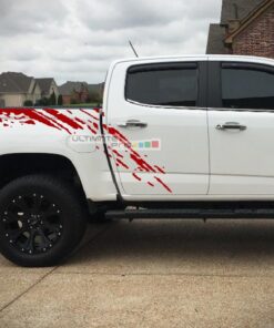 Decal Sticker Vinyl Bed Mud Splash Kit GMC Canyon 2014-2017