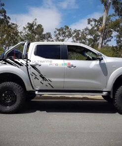 Decal Sticker Vinyl Bed Mud Splash Kit Nissan Navara NP300 2014-2017