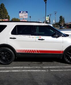 Decal Sticker Vinyl Lower Side Stripes Ford Explorer 2011-2017