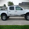 Decal Sticker Vinyl Mud Splash Nissan Frontier Navara 2004-2015