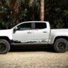 Decal Sticker Vinyl Mud Splash Kit Chevrolet Colorado 2012-2017