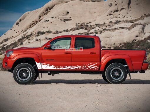 Decal Sticker Vinyl Mud Splash Kit Toyota Tacoma 2004-2017