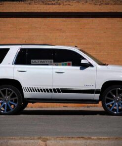 Decal Sticker Vinyl Side Sport Stripe Kit Chevrolet Tahoe 2015-2017