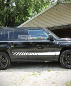 Decal Sticker Vinyl Side Sport Stripe Kit Jeep Patriot 2007-2017