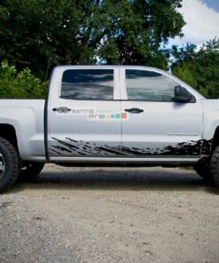 Off-Road Mud Splash Decal Graphic Vinyl Chevrolet Silverado 2014-2017