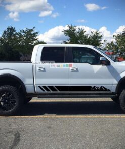 Set of Side Mountain Stripes Decal Sticker Graphic Ford F150 Series 2009-2017