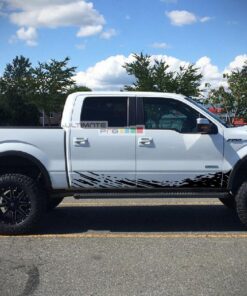 Set of Side Mud Splash Decal Sticker Graphic Ford F150 Series 2009-2017