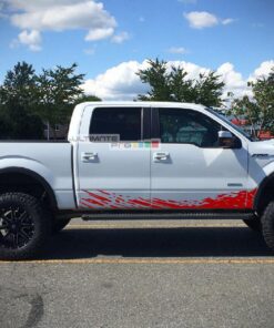 Set of Side Mud Splash Decal Sticker Graphic Ford F150 Series 2009-2017