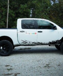 Set of Side Mud Splash Decal Sticker Graphic Nissan Titan 2003-2015