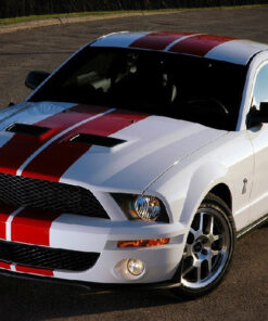 1x Full Stripe Kit Decal Sticker Graphic Compatible with Ford Mustang GT 2005-2014 S-197