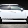 Decal Sticker Vinyl Side Racing Stripes Suzuki Swift 2nd3rd Gen Models