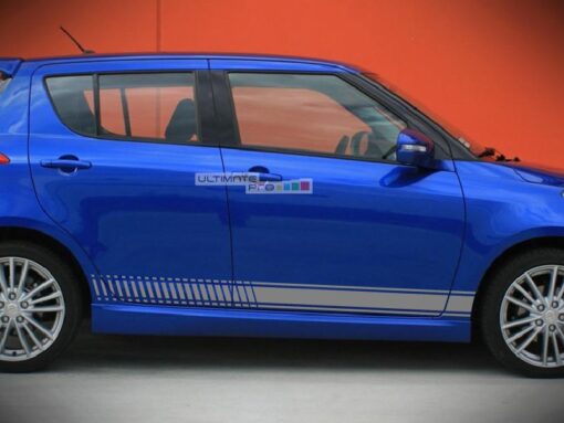 Decal Sticker Vinyl Side Racing Stripes Suzuki Swift