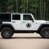 2x Stars Decal Side Star Sticker Jeep Wrangler RUBICON Jk