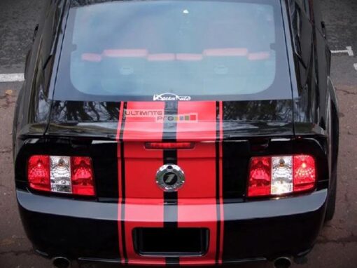 Decal Sticker Graphic Front to Back Stripe Kit Ford Mustang GT
