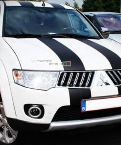 Decal Sticker Graphic Front to Back Stripe Kit Mitsubishi L200 Triton