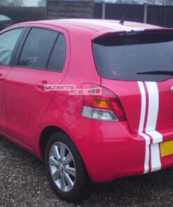 Decal Sticker Graphic Front to Back Stripe Kit Toyota Yaris RS XP90 2nd Gen