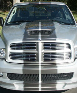 Decal Sticker Vinyl Body Racing Stripe Full Kit Compatible with Dodge Ram