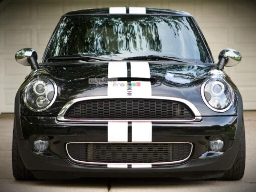 Decal Sticker Vinyl Body Racing Stripe Kit Mini Cooper S JCW Hatch 2000-2016