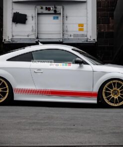 Decal Sticker Vinyl Side Racing Stripes Audi TT RS TTS 2006-2014