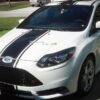 Front to Back Stripe Kit Decal Sticker Graphic Ford Focus ST RS SE S SEL 2011-2016