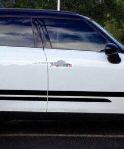 Pair of Racing Side Stripes Decal Sticker Graphic Mini Countryman R60 2010-2015 Models
