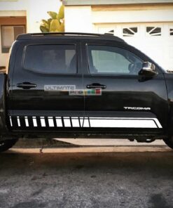 Set of Sport Side Door Bed Stripes Decal Sticker Vinyl Toyota Tacoma