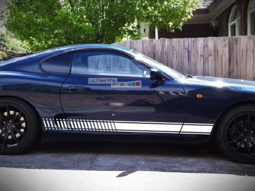 Set of Sport Side Stripes Decal Sticker Vinyl Toyota Supra