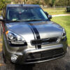1x Full Stripe Kit Decal Sticker Graphic Compatible with Kia Soul 1st 2nd Gen Models