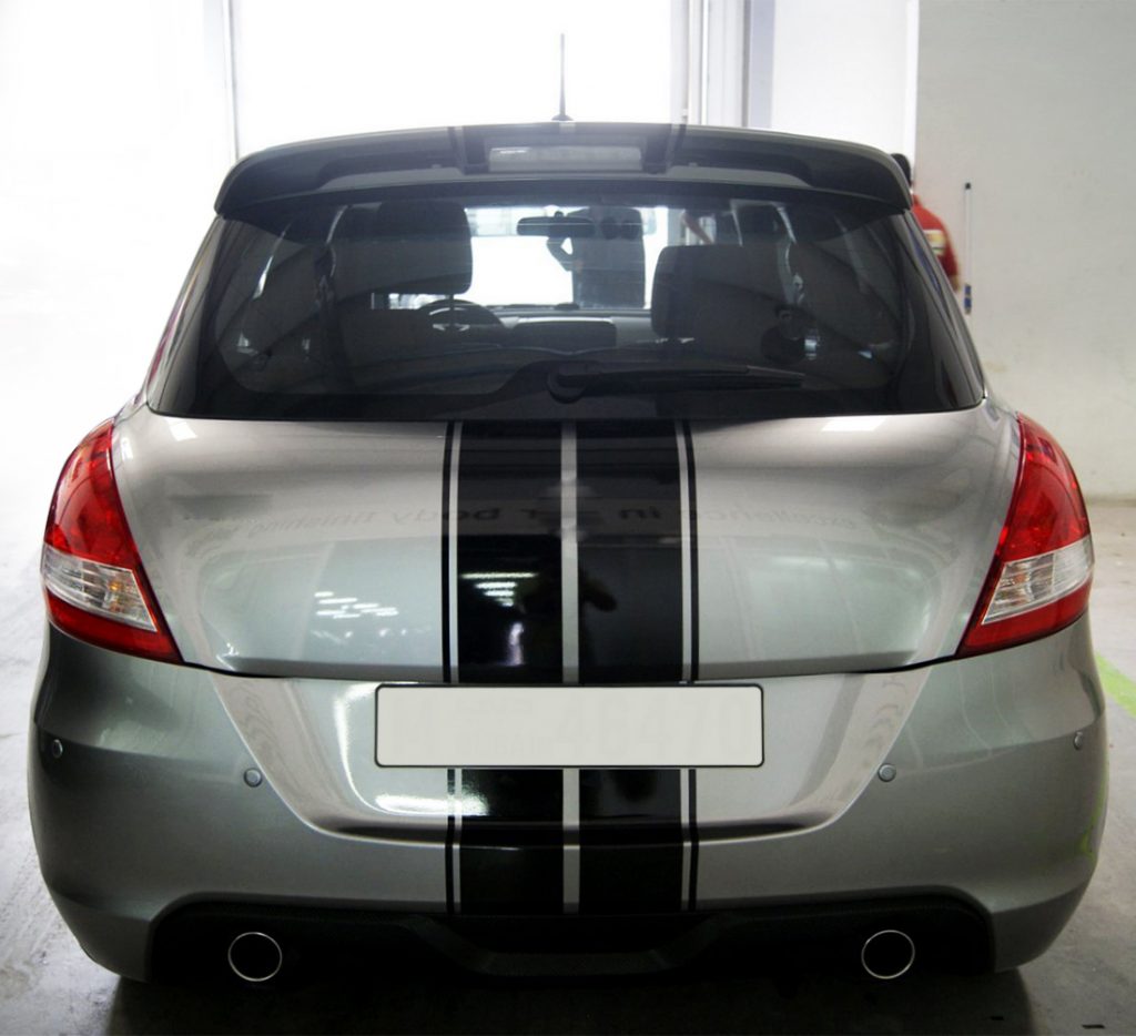Full Stripe Kit Sticker Decal Graphic Compatible with Suzuki Swift S