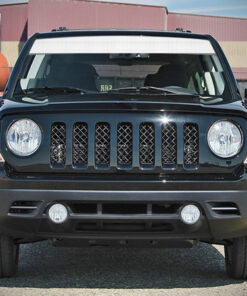 Decal Vinyl Windshield Banner Stripe Compatible with Jeep Patriot 2007-2017 4x4 Offroad Banner Window Sunproof