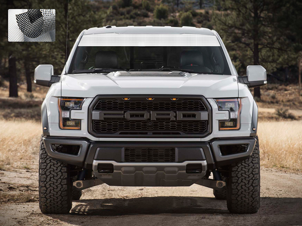 Windshield Banner Sun Visor Strip Decal Graphic Ford F150 Series Raptor
