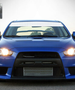 Windshield Banner Sun Visor Strip Decal Sticker Vinyl Compatible with Mitsubishi EVO X 2007-2016
