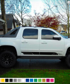 Vinyl Decal Sticker Graphic Compatible with Chevrolet Avalanche 2007-2013
