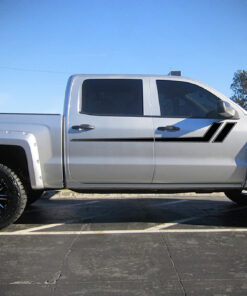 Decal Sticker Vinyl Door Stripes For Chevrolet Silverado 1500 Z71 Sport 4x4 Lift 2014-2017