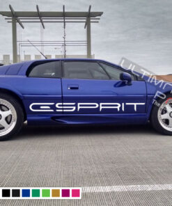 Decal Sticker Vinyl side Door Stripes For Lotus Esprit 1995 - 2004 Racing Turbo