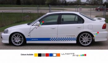 Decal Sticker Stripe For Honda Civic 1997 1998 1999 2000 Ek9 Type