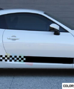 Sticker Vinyl Side Racing Stripes Compatible with Toyota GT86 FT86 2012-Present