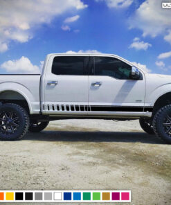 2x Stripes Decal Sticker Graphic Compatible with Ford F150 Series 2009-2017