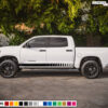 2x Side Stripes Decal Sticker Graphic Compatible with Toyota Tundra 2007-Present