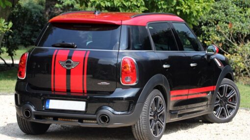 Full Stripe Decal Sticker Graphic Compatible with Mini Countryman 2000-Present