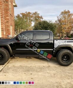 American Flag Decal Vinyl Bed Destorder US Flag Kit Toyota Tacoma 