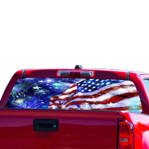 USA Stars Perforated for Chevrolet Colorado decal 2015 - Present