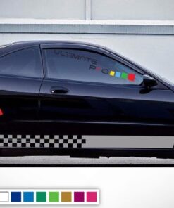 Decal Sticker Side Racing Stripes Compatible with Honda Integra 2010-Present