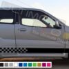 Decal Sticker Side Racing Stripes Compatible with Suzuki Ignis 2008-Present