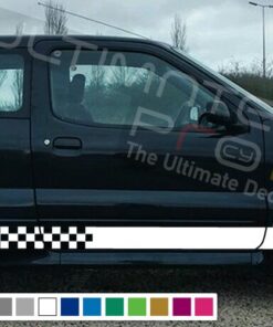 Decal Sticker Side Racing Stripes Compatible with Suzuki Ignis 2008-Present